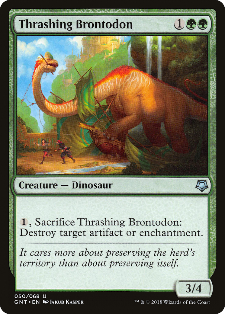 Thrashing Brontodon (050) - Game Night