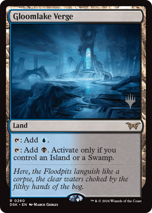 Gloomlake Verge [Duskmourn: House of Horror Promos] Foil