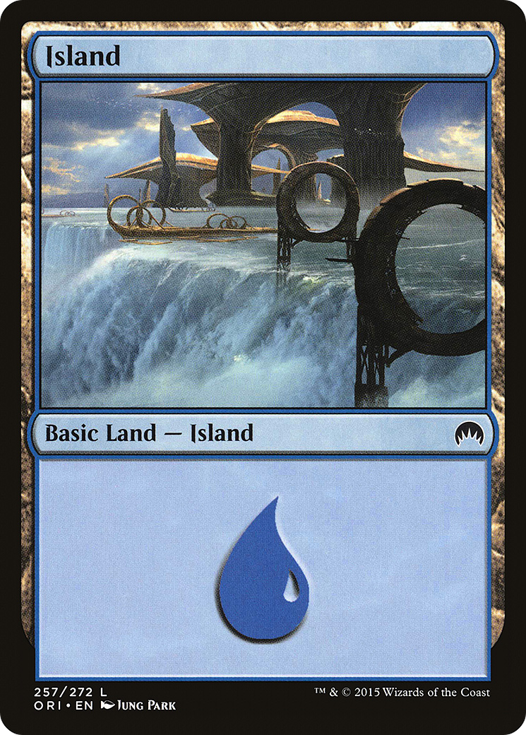 Island (257) [Magic Origins] Foil