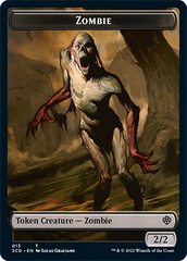 Ogre // Zombie Double-Sided Token [Starter Commander Decks] | Silver Goblin