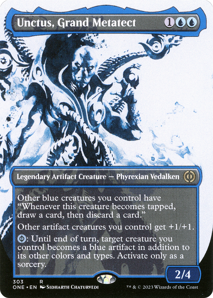 Unctus, Grand Metatect (Showcase) (303) - Phyrexia: All Will Be One