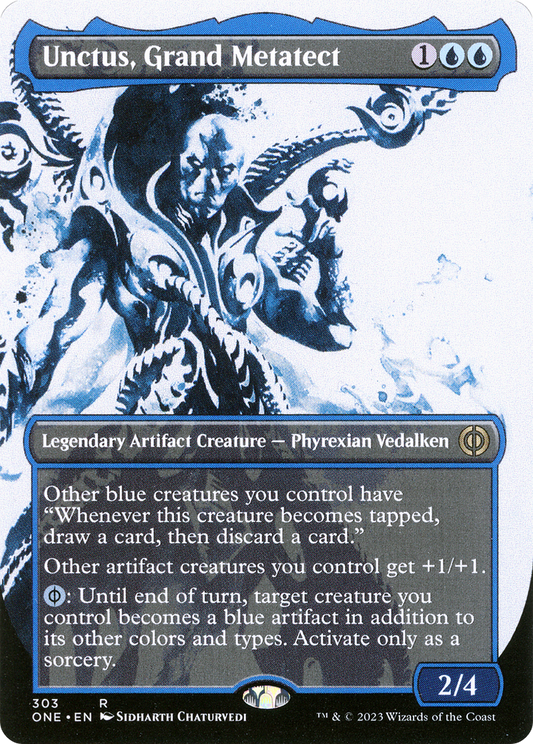 Unctus, Grand Metatect (Showcase) (303) - Phyrexia: All Will Be One