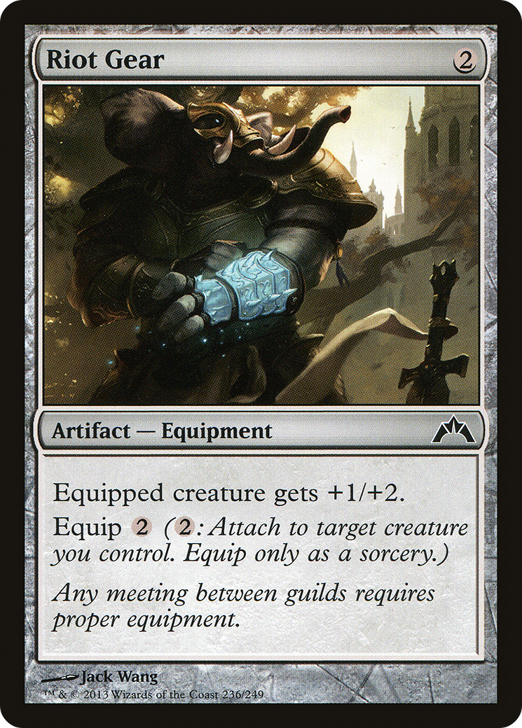 Riot Gear (236) Foil - Gatecrash