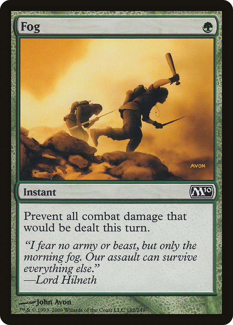 Fog (182) Foil - Magic 2010