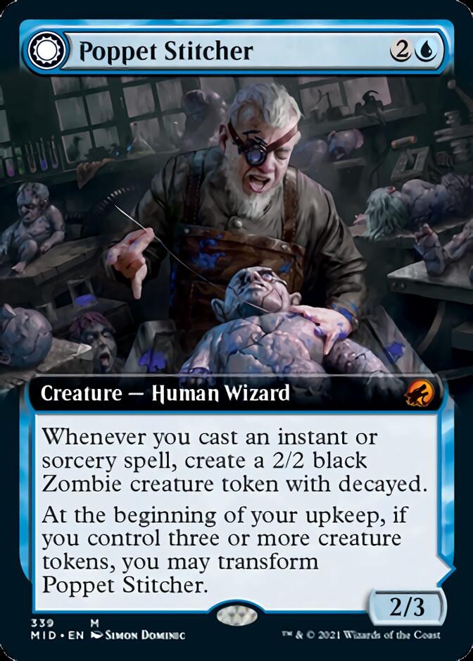 Poppet Stitcher (Extended Art) (339) - Innistrad: Midnight Hunt
