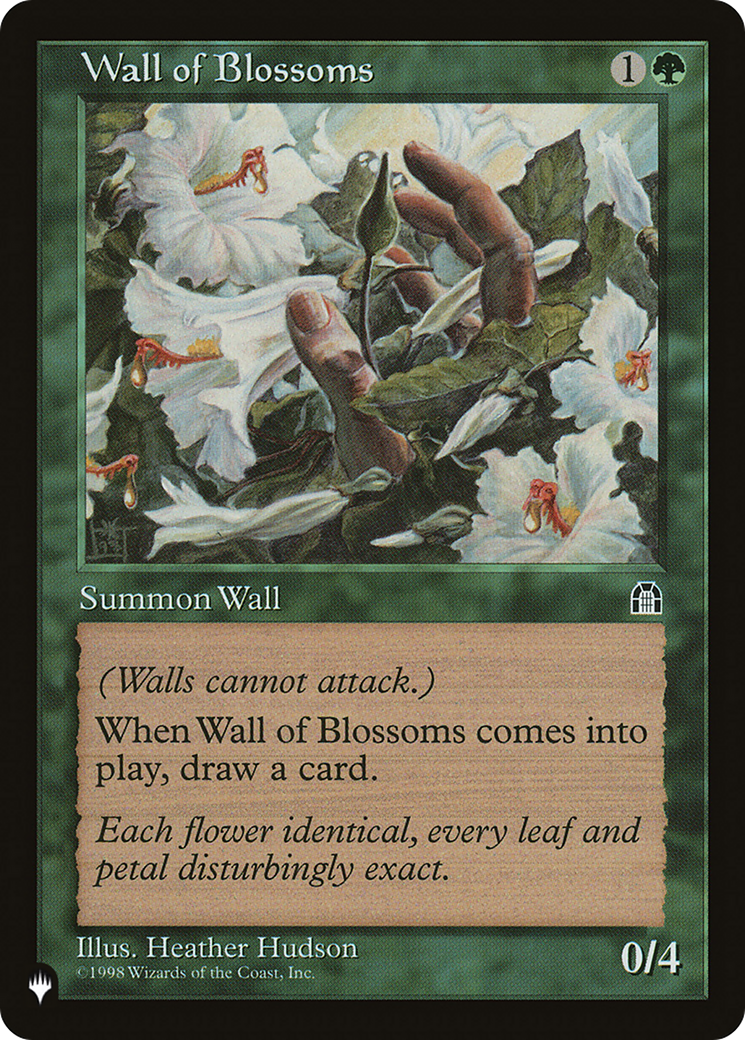 Wall of Blossoms [The List Reprints] | Silver Goblin