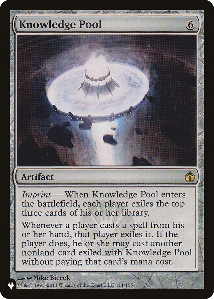 Knowledge Pool (MBS-111) - The List