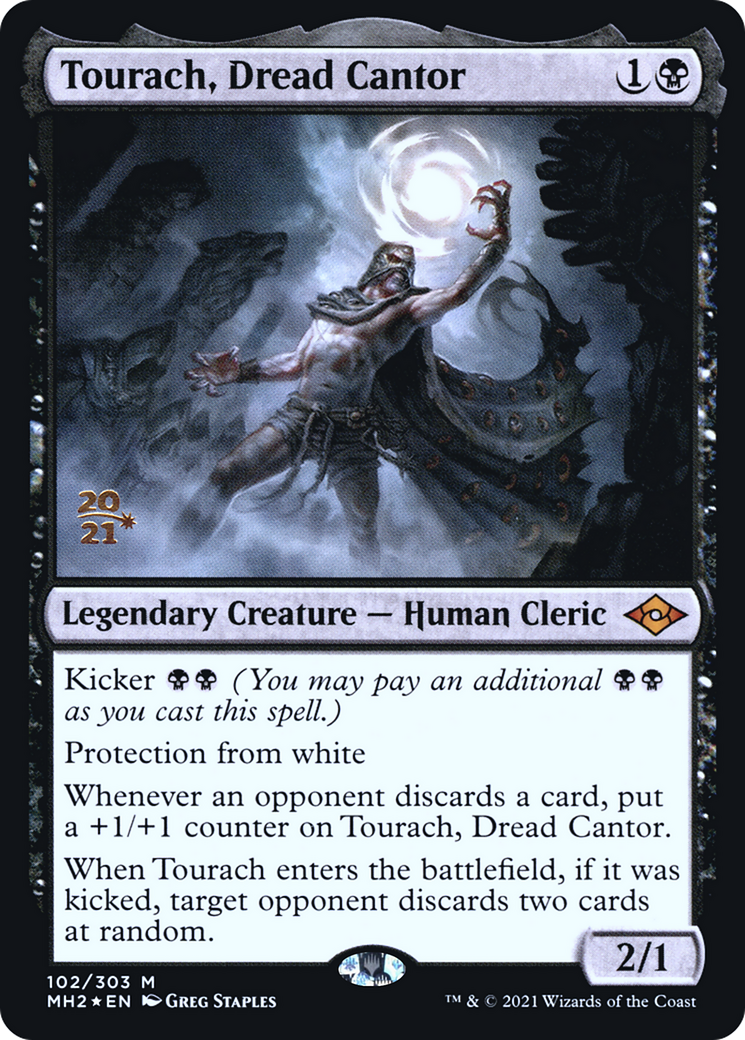 Tourach, Dread Cantor [Modern Horizons 2 Prerelease Promos]