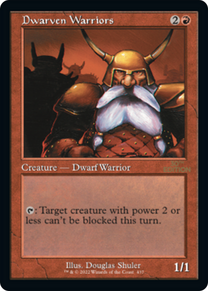 Dwarven Warriors (Retro) (437) - 30th Anniversary Edition