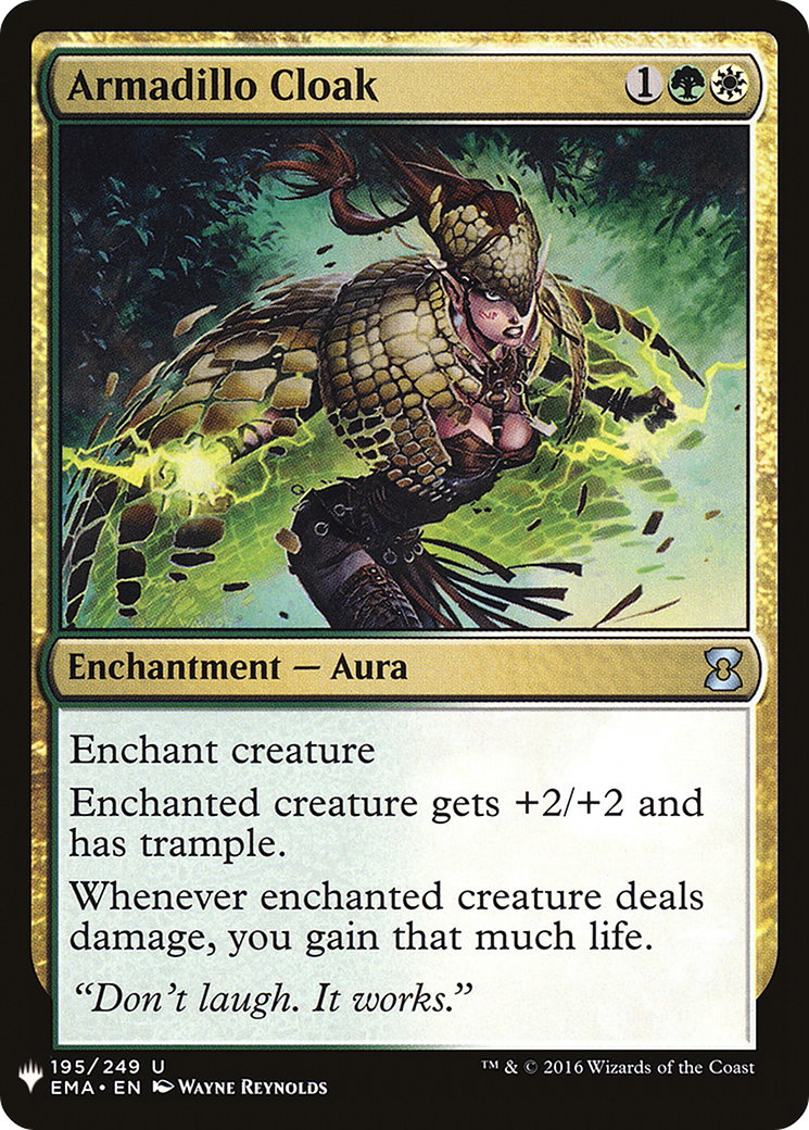 Armadillo Cloak (EMA-195) - The List