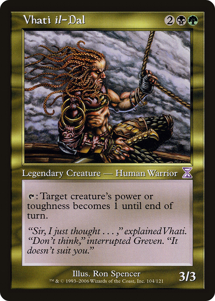Vhati il-Dal [Time Spiral Timeshifted] Foil