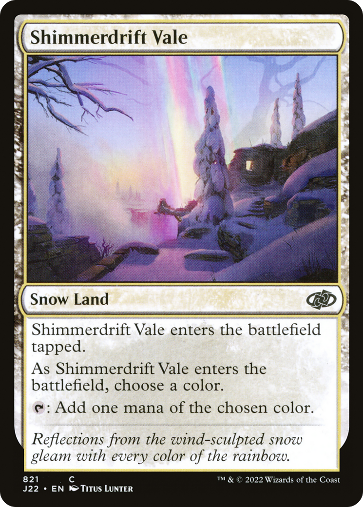 Shimmerdrift Vale (821) - Jumpstart 2022