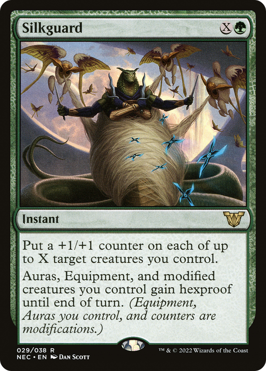 Silkguard (029) - Neon Dynasty Commander