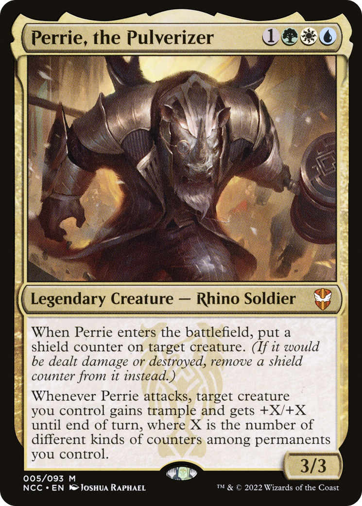 Perrie, the Pulverizer [Streets of New Capenna Commander] | Silver Goblin