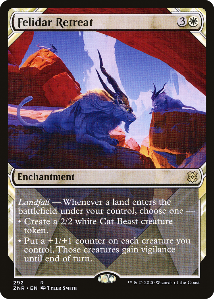 Felidar Retreat (Showcase) (292) - Zendikar Rising