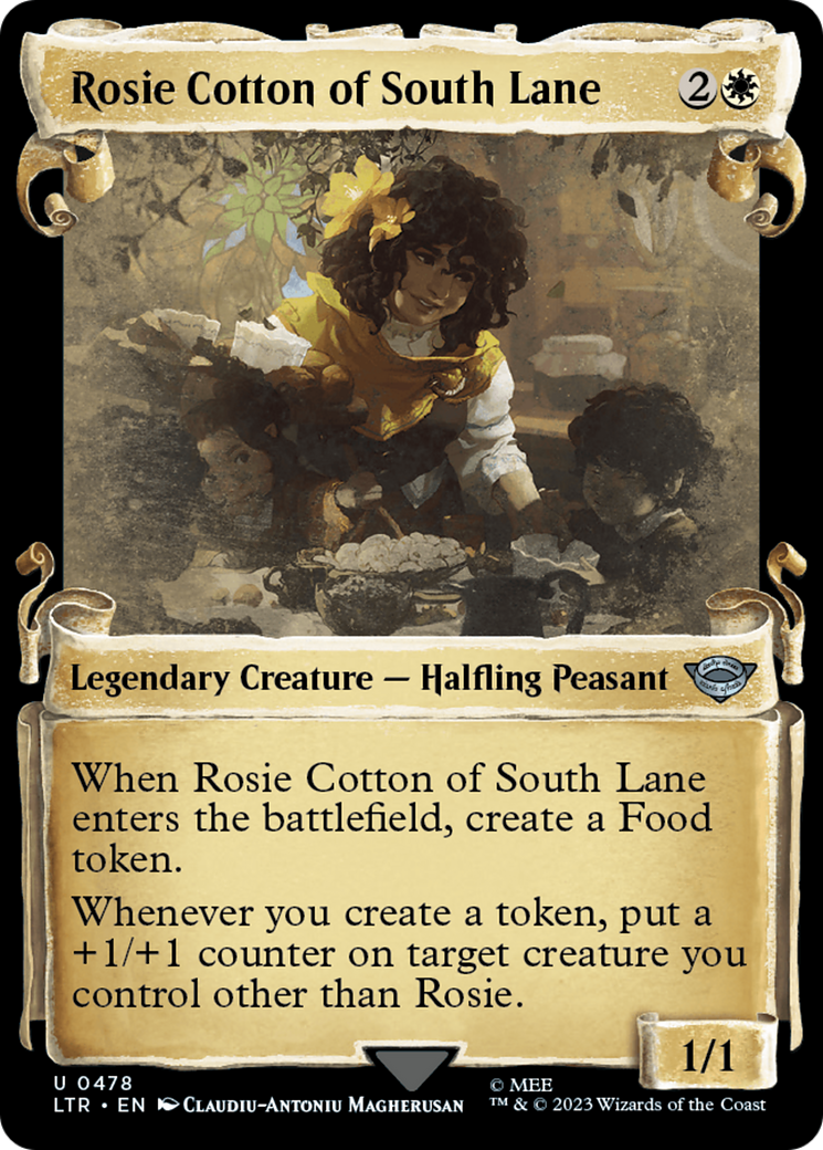 Rosie Cotton of South Lane (Showcase Scrolls) (Showcase) (478) - The Lord of the Rings: Tales of Middle-earth