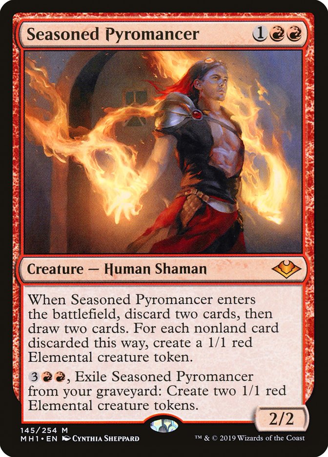 Seasoned Pyromancer [Modern Horizons] | Silver Goblin