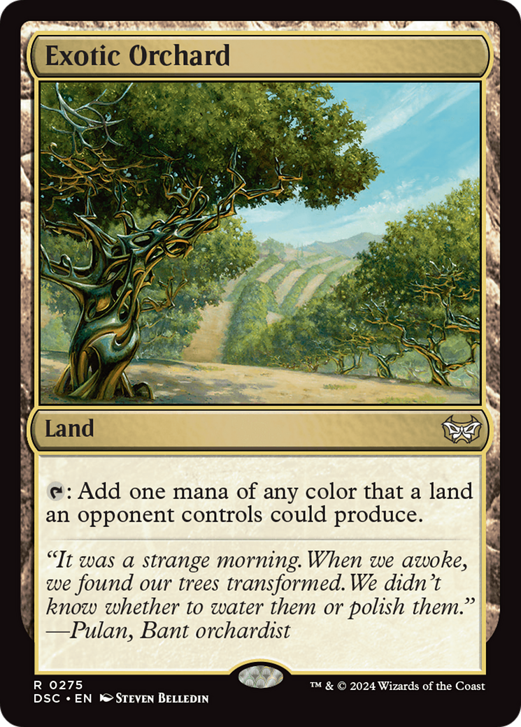 Exotic Orchard [Duskmourn: House of Horror Commander] | Silver Goblin