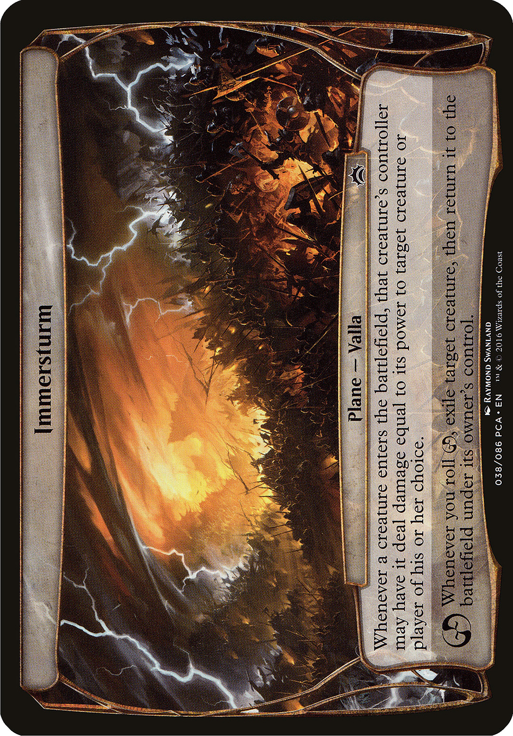 Immersturm (Planechase Anthology) - Planechase Anthology Planes