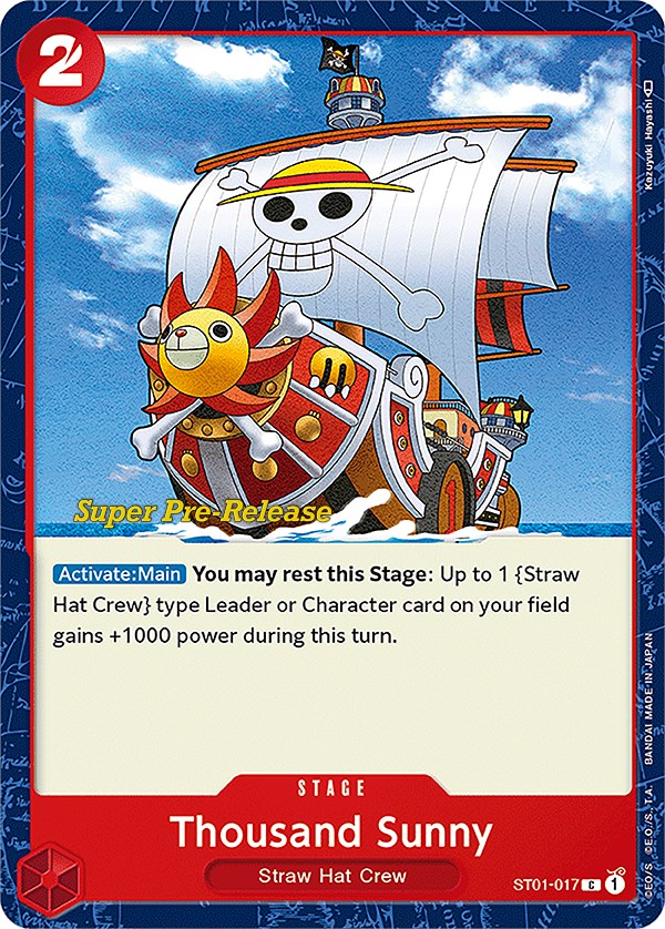 Thousand Sunny [Super Pre-Release Starter Deck: Straw Hat Crew] | Silver Goblin