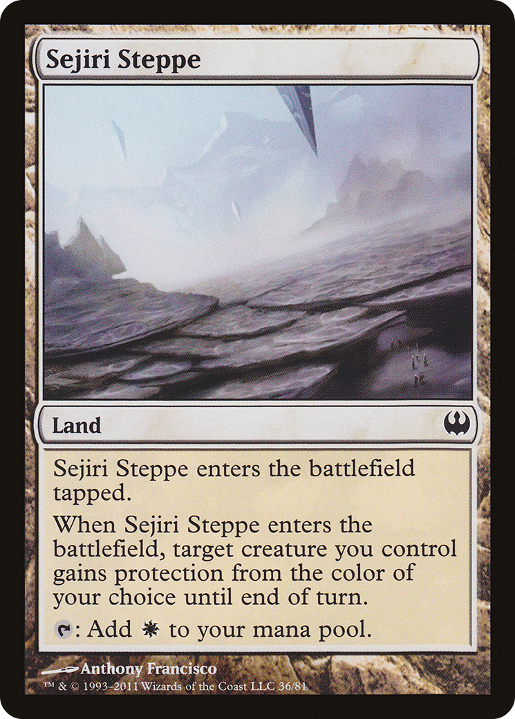 Sejiri Steppe (036) - Duel Decks: Knights vs. Dragons