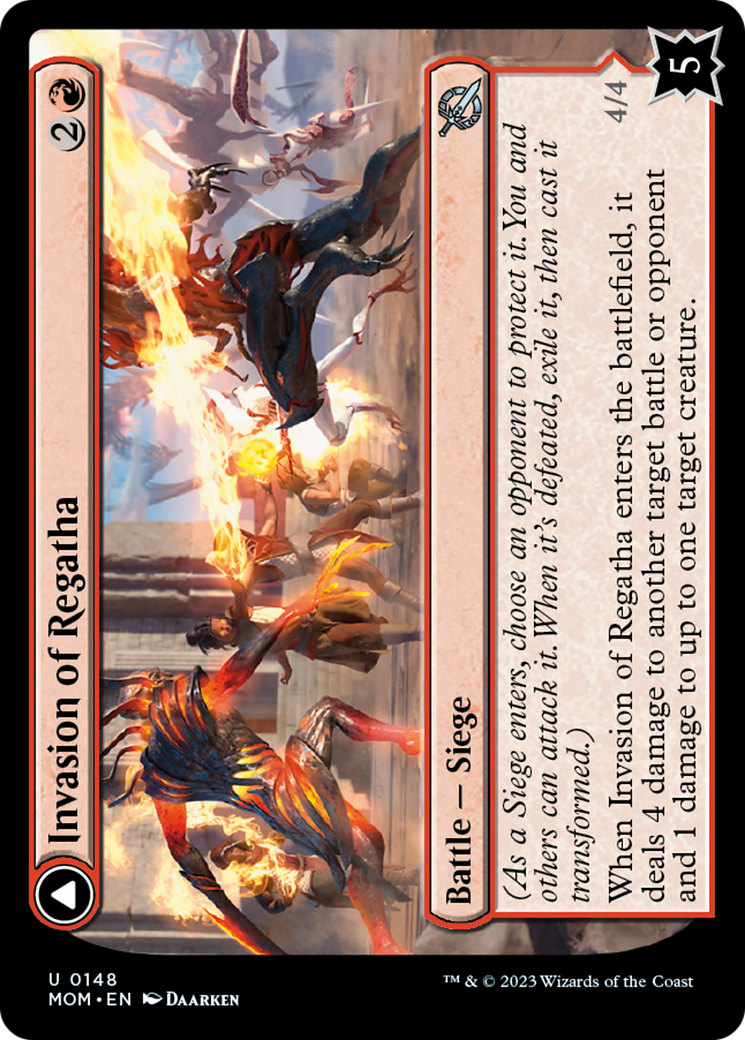 Invasion of Regatha (148) - March of the Machine