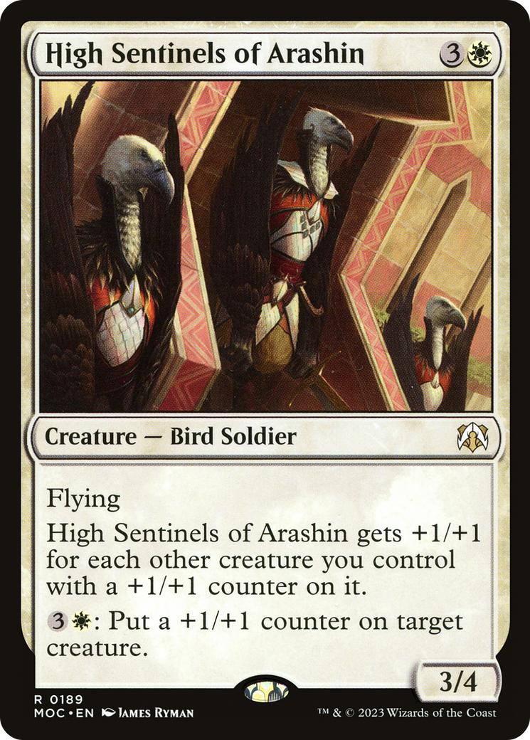 High Sentinels of Arashin (189) - March of the Machine Commander