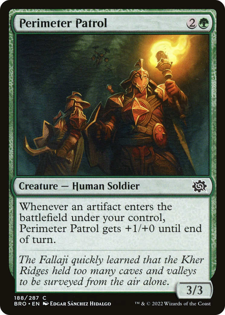Perimeter Patrol (188) Foil - The Brothers' War