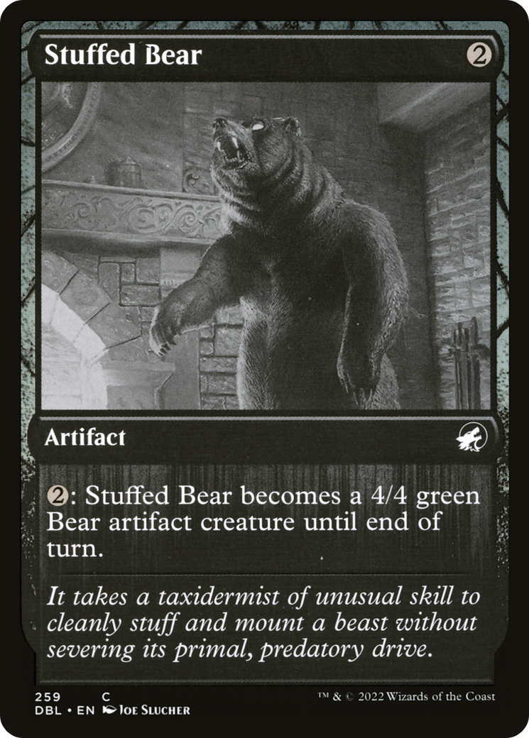 Stuffed Bear (259) Foil - Innistrad: Double Feature
