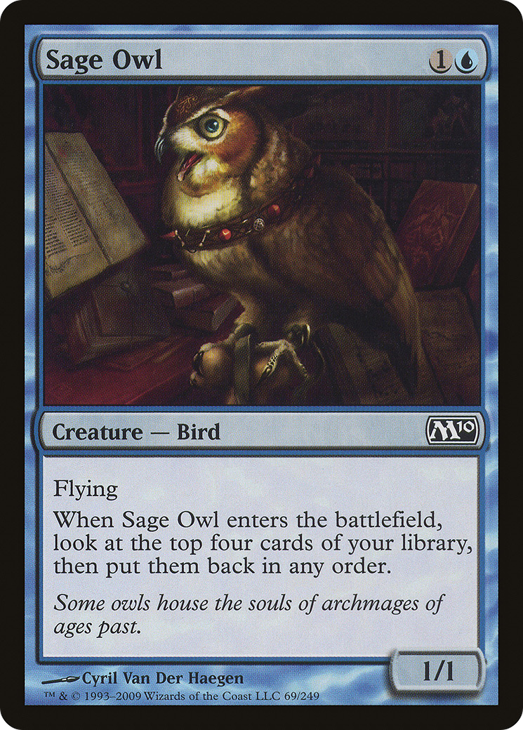 Sage Owl (069) - Magic 2010