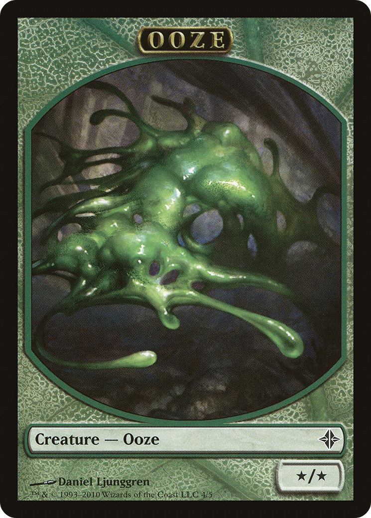 Ooze Token [Rise of the Eldrazi Tokens] | Silver Goblin