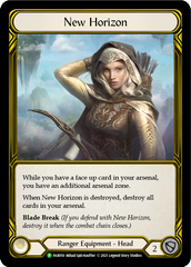 New Horizon (Golden) [FAB050] (Promo)  Cold Foil | Silver Goblin