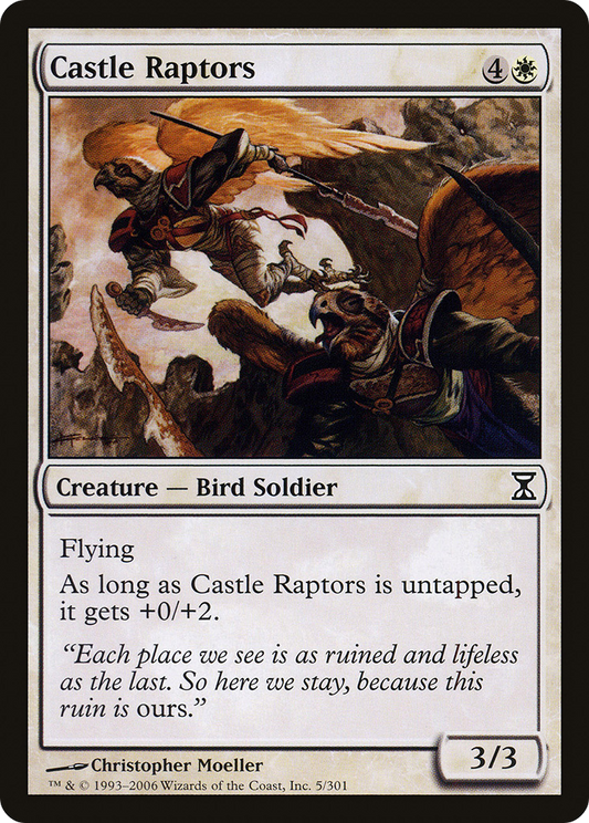 Castle Raptors [Time Spiral] Foil