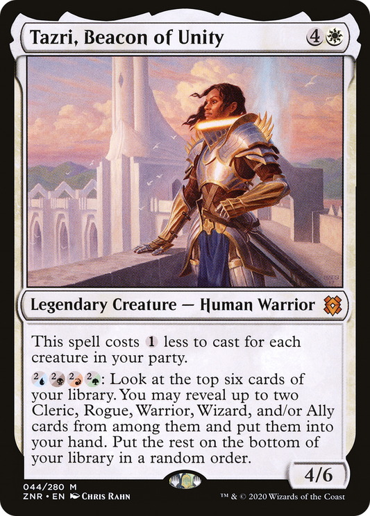Tazri, Beacon of Unity (044) Foil - Zendikar Rising
