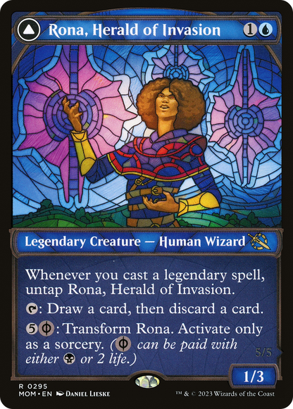 Rona, Herald of Invasion (Showcase) (295) - March of the Machine