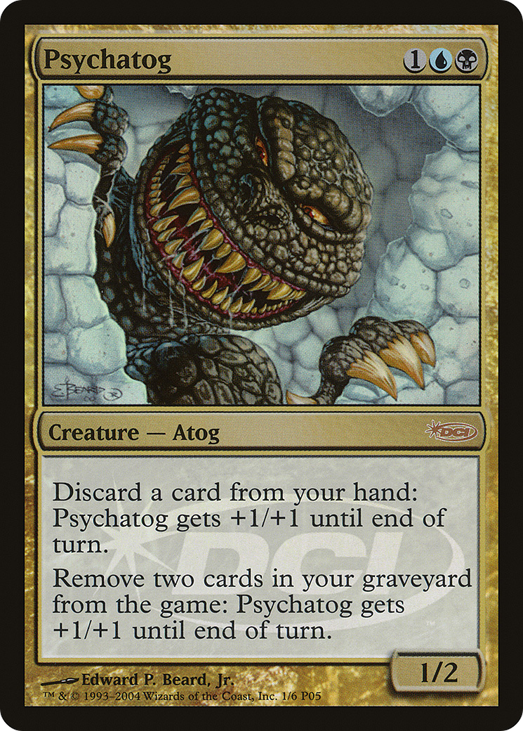 Psychatog (001) Foil - Magic Player Rewards 2005