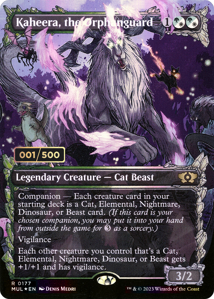 Kaheera, the Orphanguard (Showcase) (177z) Foil - Multiverse Legends