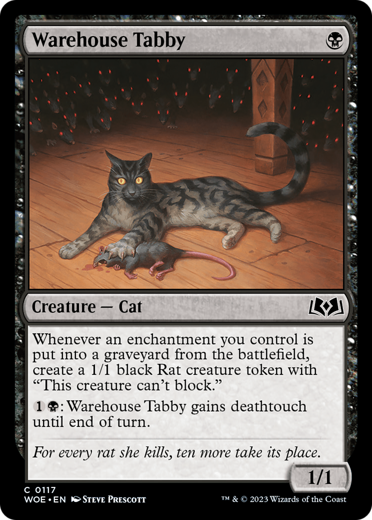 Warehouse Tabby [Wilds of Eldraine] | Silver Goblin