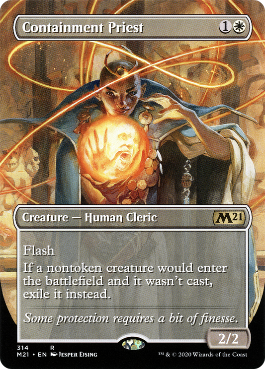 Containment Priest (Alternate Art) (314) - Core Set 2021