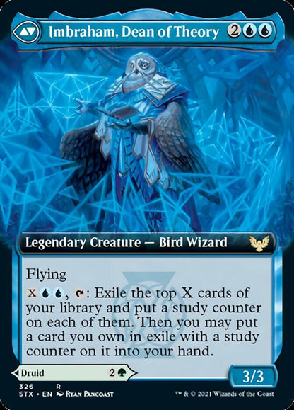 Kianne, Dean of Substance (Extended Art) (326) Foil - Strixhaven: School of Mages