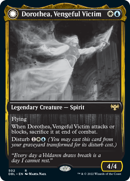 Dorothea, Vengeful Victim // Dorothea's Retribution (502) - Innistrad: Double Feature