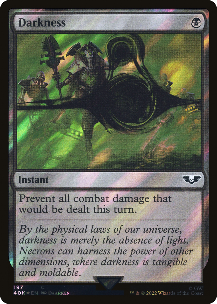 Darkness (197) Surge Foil - Warhammer 40,000 Commander