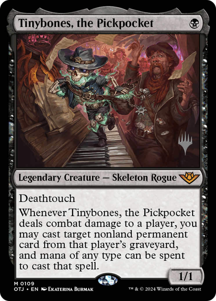 Tinybones, the Pickpocket (Promo Pack) [Outlaws of Thunder Junction Promos] Foil