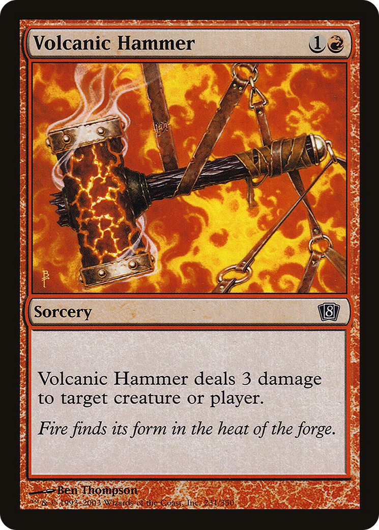 Volcanic Hammer (231) - Eighth Edition