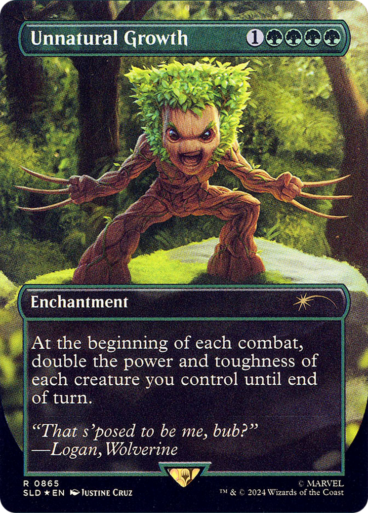 Unnatural Growth (865) Foil - Secret Lair Drop