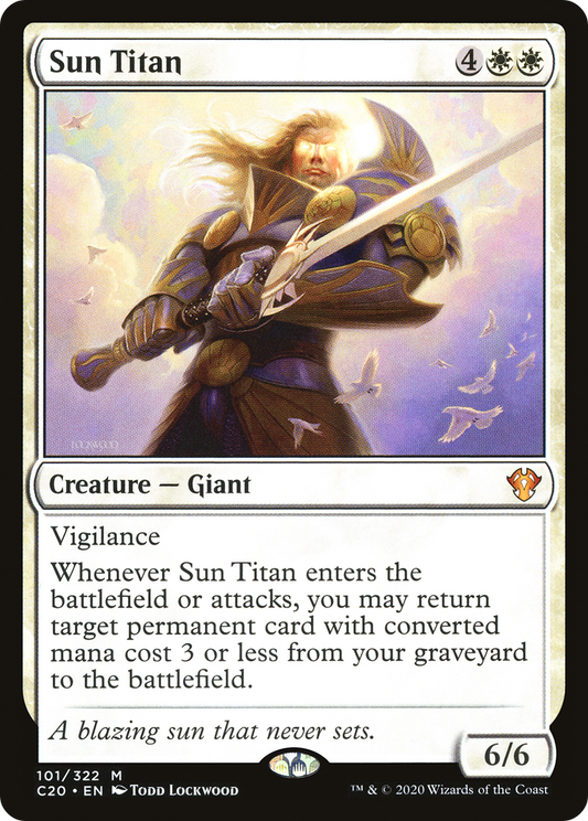 Sun Titan (101) - Commander 2020
