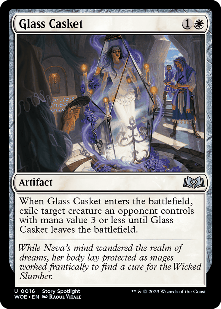 Glass Casket [Wilds of Eldraine] | Silver Goblin