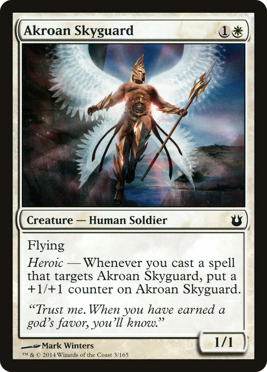 Akroan Skyguard [Born of the Gods] Foil