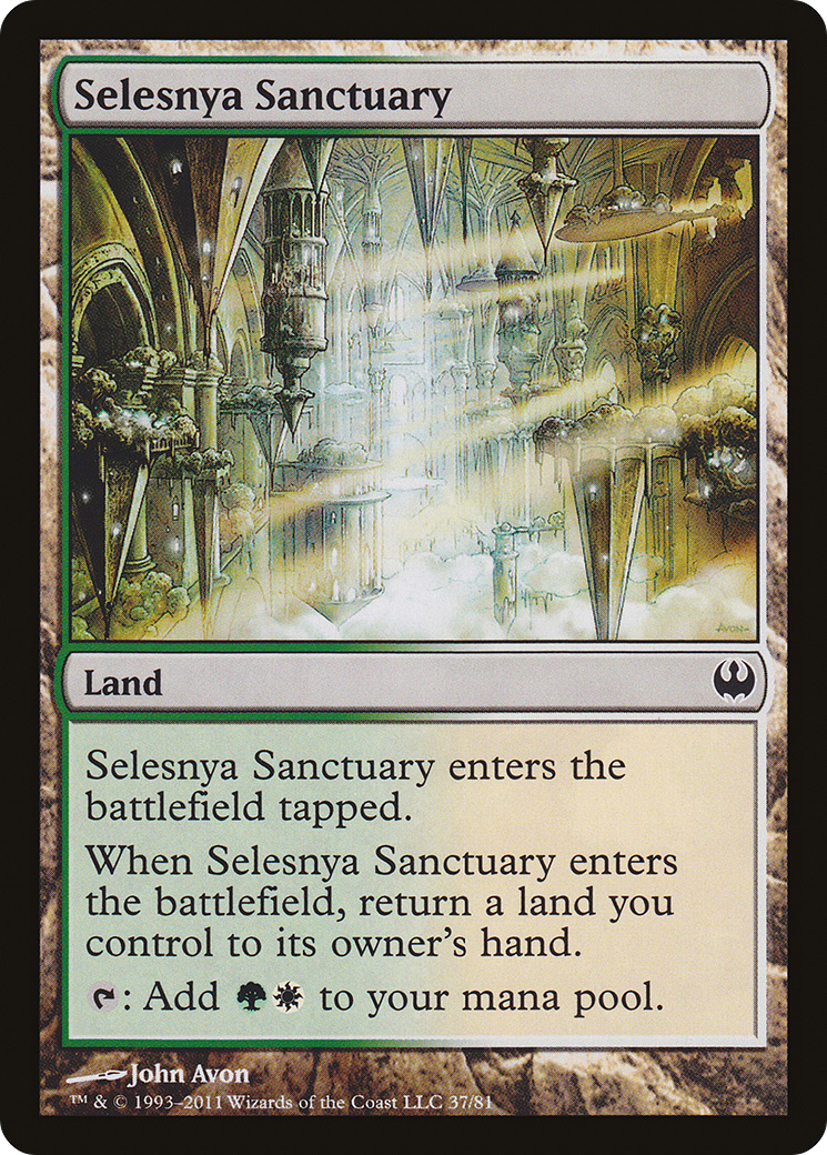 Selesnya Sanctuary (037) - Duel Decks: Knights vs. Dragons