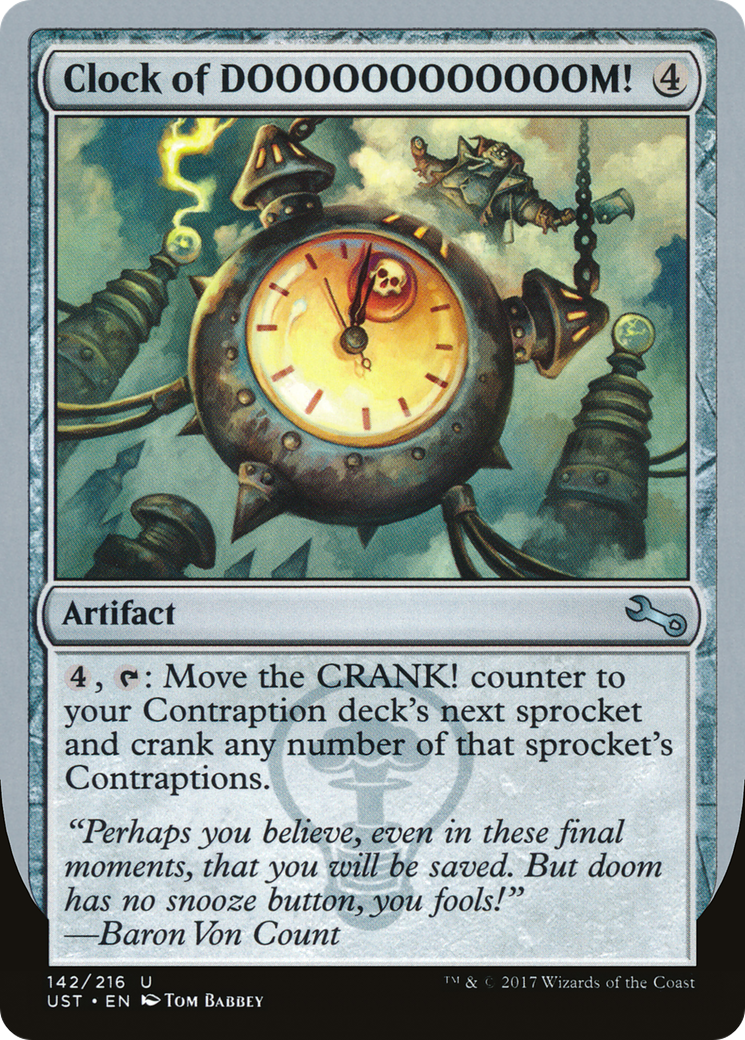 Clock of DOOOOOOOOOOOOM! (142) Foil - Unstable